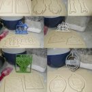 The Haunted Mansion Movie Characters Logo Set Of 7 Cookie Cutters USA PR1168