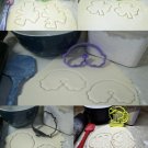 Saint Patrick's Day Shamrock Leprechaun Set Of 5 Cookie Cutters USA PR1161