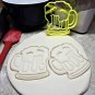 Saint Patrick's Day Shamrock Leprechaun Set Of 5 Cookie Cutters USA PR1161