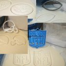 New York Jets NFL Football Logo Set Of 4 Cookie Cutters USA PR1150