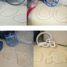 Indianapolis Colts NFL Football Logo Set Of 4 Cookie Cutters USA PR1133