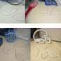 LA Los Angeles Rams NFL Football Logo Set Of 4 Cookie Cutters USA PR1128