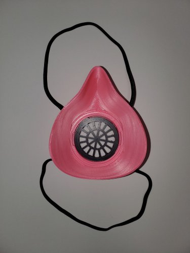 Reusable Comfortable Face Mask & Filter ( PINK ) Made in USA PR3523