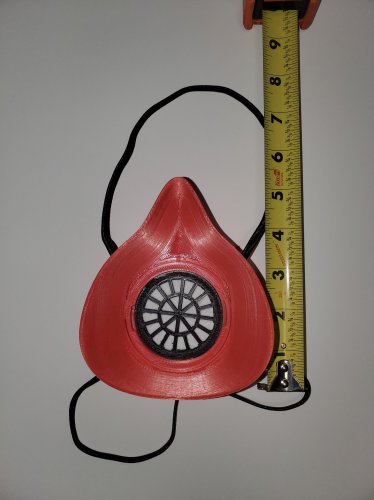 Reusable Comfortable Face Mask & Filter ( ORANGE ) Made in USA PR3526