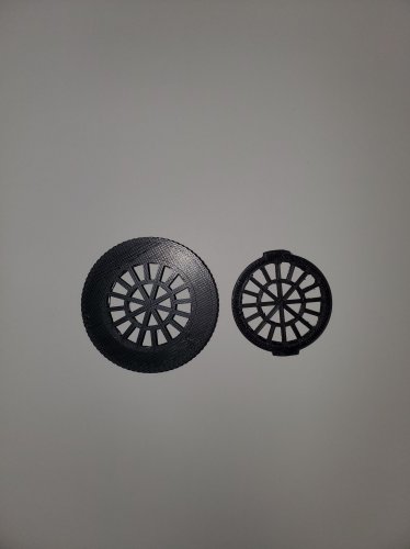 Filter Insert and Housing Cover for Face Mask ( BLACK ) USA PR3530