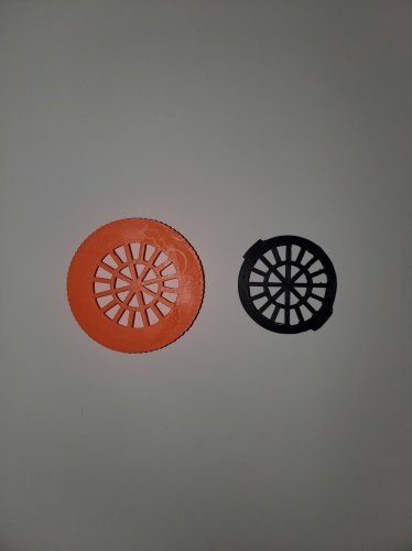 Filter Insert and Housing Cover for Face Mask ( ORANGE ) USA PR3536