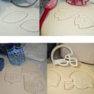 Kansas City Chiefs NFL Football Logo Set Of 4 Cookie Cutters USA PR1124