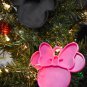 Mickey And Minnie Mouse Heads Ears Set Of 2 Ornaments Christmas Decor USA PR1120