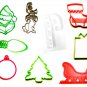 How The Grinch Stole Christmas Movie Set Of 9 Cookie Cutters USA PR1119