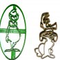 Grinch And Dog Max Dr Seuss Christmas Movie Set Of 2 Cookie Cutters USA PR1118