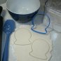 Winter Snow Globe Snowflake Angel Skate Cocoa Set Of 7 Cookie Cutters USA PR1115