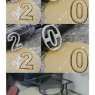 Graduation Year 2020 Numbers Cap Tassel Set Of 5 Cookie Cutters USA PR1112