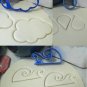 Water Cycle Cloud Raindrop Ocean Wave Set Of 3 Cookie Cutters USA PR1107