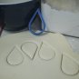 Water Cycle Cloud Raindrop Ocean Wave Set Of 3 Cookie Cutters USA PR1107