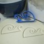 Water Cycle Cloud Raindrop Ocean Wave Set Of 3 Cookie Cutters USA PR1107