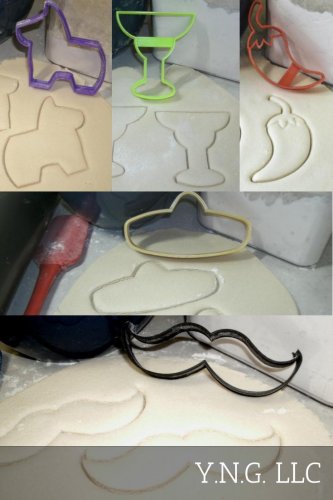 Cinco De Mayo Fiesta Pi&Atilde;&plusmn;ata Sombrero Set Of 5 Cookie Cutters USA PR1103