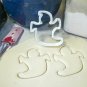 Spooky Creatures Halloween Ghost Bat Spider Set Of 4 Cookie Cutters USA PR1097