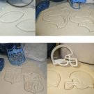 Houston Texans NFL Football Logo Set Of 4 Cookie Cutters USA PR1090