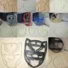 Avengers Infinity War Marvel Character Logos Set Of 10 Cookie Cutters USA PR1089