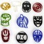 Avengers Infinity War Marvel Character Logos Set Of 10 Cookie Cutters USA PR1089