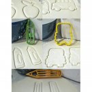First Day Of School Bus Crayon Pencil Apple Set Of 5 Cookie Cutters USA PR1087