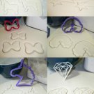 Unicorn Magic Rainbow Diamond Shooting Star Set Of 6 Cookie Cutters USA PR1086