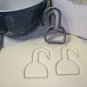 Peter Pan Flying Tinker Bell Fairy Wings Hook Set Of 4 Cookie Cutters USA PR1084