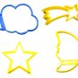 Twinkle Twinkle Little Star Baby Shower Set Of 4 Cookie Cutters USA PR1081