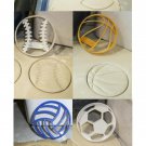 Balls Team Sports Football Basketball Soccer Set Of 5 Cookie Cutters USA PR1079