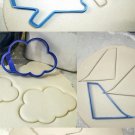 Airplane Plane Aircraft Wings Logo Flying Set Of 4 Cookie Cutters USA PR1076