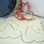 Pac-Man Pacman Video Arcade Game Ghost Cherry Set Of 3 Cookie Cutters USA PR1074