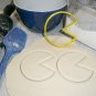 Pac-Man Pacman Video Arcade Game Ghost Cherry Set Of 3 Cookie Cutters USA PR1074