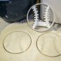 New York Yankees MLB Baseball Team Logo Set Of 3 Cookie Cutters USA PR1068
