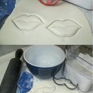 Mr And Mrs Lips Mustache Bridal Shower Set Of 2 Cookie Cutters USA PR1063