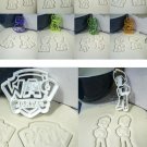 Paw Patrol Dogs Rescue Pups Marshall Chase Set Of 10 Cookie Cutters USA PR1050