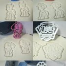 Paw Patrol Dogs Rescue Pups Chase Marshall Set Of 5 Cookie Cutters USA PR1049