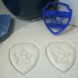 Paw Patrol Logo Badges Shields Tags Set Of 10 Cookie Cutters USA PR1048