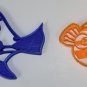 Finding Dory Nemo Fish Kids Cartoon Set Of 2 Cookie Cutters USA PR1046
