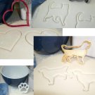 Rescue Pets Are Best Dog Cat Paw Heart Set Of 4 Cookie Cutters USA PR1042