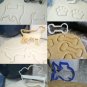 Pet Animal Lover Dog Cat Fish Bird Paw Bone Set Of 6 Cookie Cutters USA PR1041