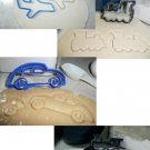 Things That Go Planes Trains Cars Set of 4 Cookie Cutters USA PR1031