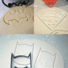 Justice League Superheroes Batman Superman Set Of 3 Cookie Cutters USA PR1019