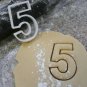 Numbers Zero 0 Through Nine 9 Birthday Set Of 10 Cookie Cutters USA PR1013