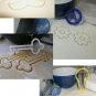 Steampunk Victorian Key Gear Mustache Set Of 4 Cookie Cutters USA PR1009