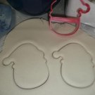 Santa Face Outline Rudolph Christmas Cartoon Cookie Cutter USA PR3051