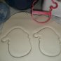 Santa Face Outline Rudolph Christmas Cartoon Cookie Cutter USA PR3051