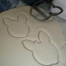 Rudolph the Reindeer Face Outline Christmas Cartoon Cookie Cutter USA PR3049