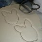 Rudolph the Reindeer Face Outline Christmas Cartoon Cookie Cutter USA PR3049