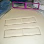 Long Rectangle Shape With Vertical Divide Small Size Cookie Cutter USA PR3043
