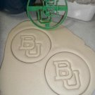 Baylor University BU Letters Sports Athletics Cookie Cutter USA PR3038